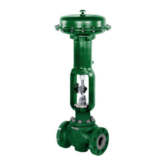 Valve: Fisher type 667 with size 45 actuator; air signal 0 to 30 Psig, Bench set at 6 - 30 Psig; ass