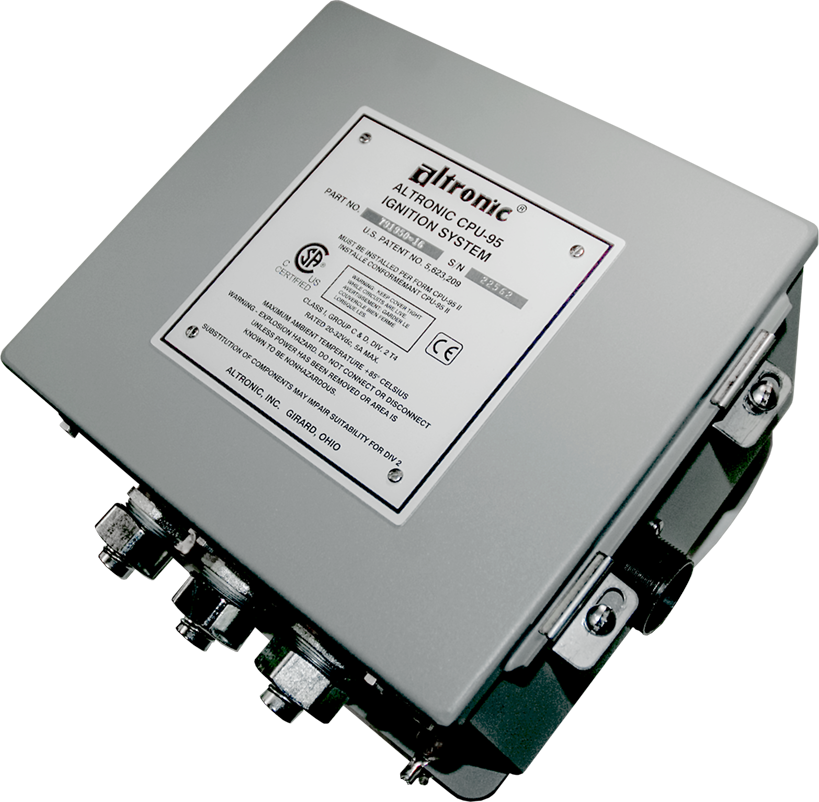 79195016 - Altronic CPU-95 Ignition system, Part No: 791950-16, S/N: 23046, U.S. PATENT No:5,623,209