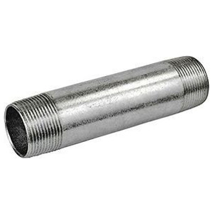 2X4 - Conduit nipple is 2 dia. x 4 inch L. Nipple is rigid hot dipped galvanized.