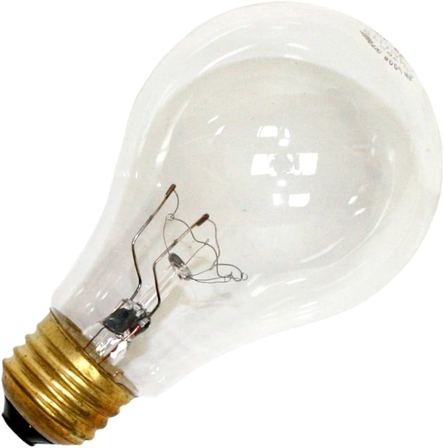 12498 - BULB, 69 WATT 130 VOLT, A21 MEDIUM SCREW (E26), BASE CLEAR 8,000 HOURS, TRAFFIC INCANDESCENT