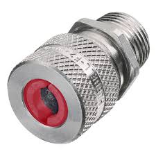 SHC1031 - Liquid Tight Cord Connector: Aluminum, 3/4 in MNPT, 0.19 in to 0.25 in, Silver;Mfr. Model