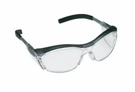 11411-00000-20 - 3M Safety Glasses: Clear Lens, Frameless, Anti-Fog, Gray Frame, 3M(TM) Nuvo(TM) Ser