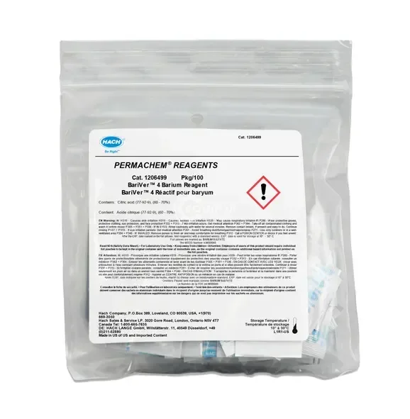 1206499 - BariVer 4 Barium Reagent Powder Pillows