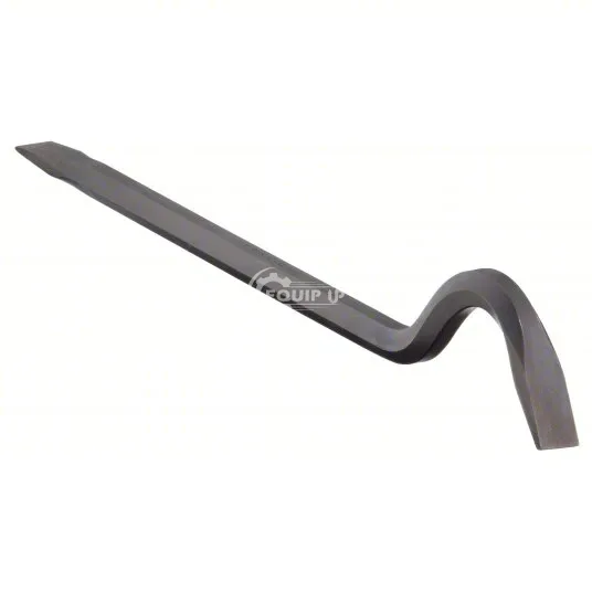 41285 - Die Separating Bar: Point End, 30 in Overall Lg, 5/8 in Bar Wd, 2 7/8 in End Wd, T No, 0 Nai