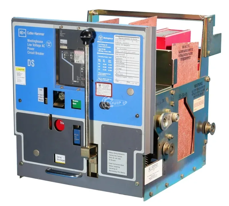 1.Low-voltage AC power Circuit Breaker, Type: DS-206, Manufacturer: Westinghouse, Rated; Continuous