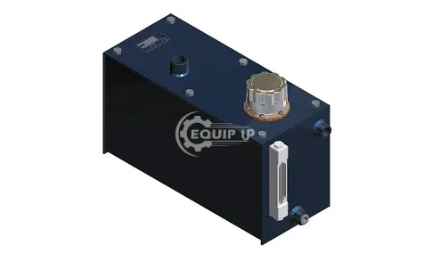 4 GALLON TANK, TK-200565. Mfr Kocsis hydraulic, To be use for cranes hydraulic start system