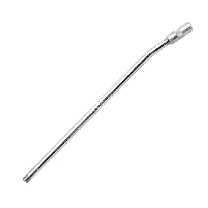 6638-B - EXTENSION, RIGID, 1/8 INCH NPTF(M) ENDS, 12-1/8 INCH (31 CM), FOR GREASE GUN, MFR ALEMITE C