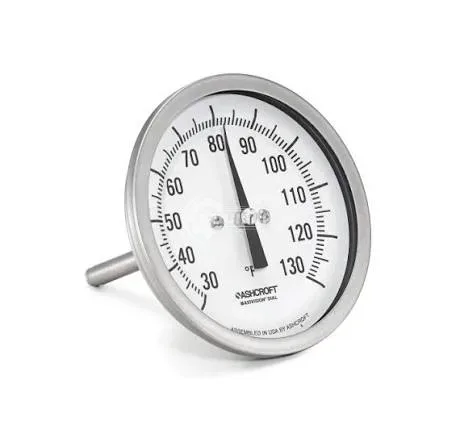 50EI42E 060 XC4 0/200F - Temperature gauge RANGE 0-200DEG F DIAL SIZE 5IN, SIZE/CONN 1/2IN MNPT, LEN