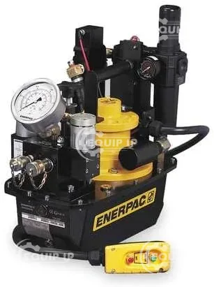 ZA4204TX-Q - ENERPAC Air Hydraulic Pump: 10,000 psi Max. Op Pressure, 231 cu in Reservoir Capacity,