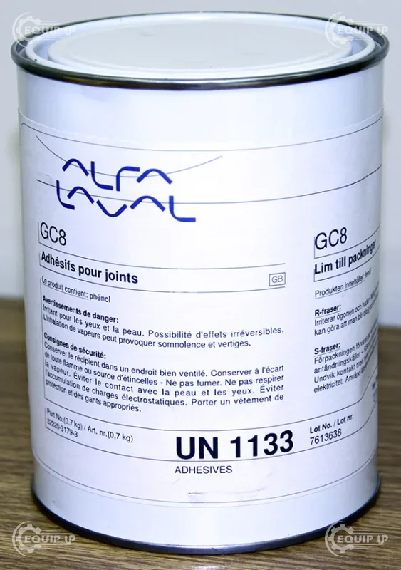 3841299 - LQGD 189990025 GC8 Adhesive Glue for Plate Exchanger, for sanitary surfaces, 0.7 kg (appro