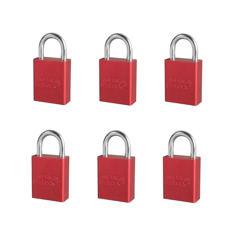 A1105RED - PADLOCKTYPE: LOCK OUTBODY SIZE: 1.7/8 IN HT*1.1/2 IN WD*3/4 IN THKSHACKLE DIAMETER: 1/4 I