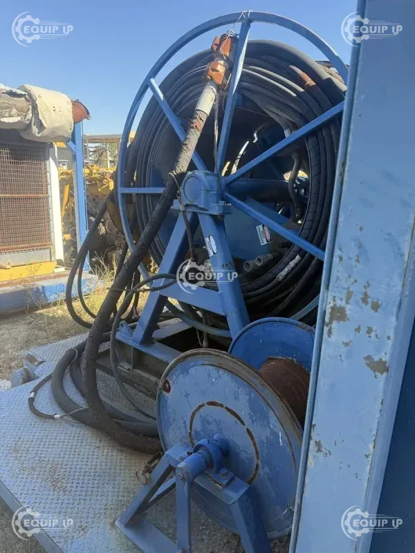 Skid Mounted Axon Energy Hydraulic Power Unit with Detroit Diesel Series 60 Engine