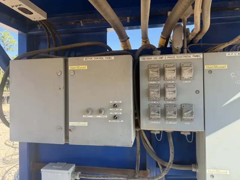 Skid Mounted Axon Energy  6,249.3 hrs Hydraulic Power Unit with a Caterpillar C18 Engine