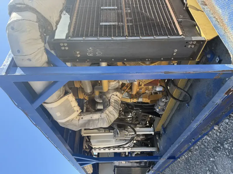Skid Mounted Axon Energy  6,249.3 hrs Hydraulic Power Unit with a Caterpillar C18 Engine