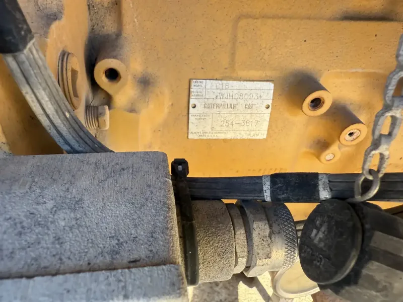 Skid Mounted Axon Energy  6,249.3 hrs Hydraulic Power Unit with a Caterpillar C18 Engine