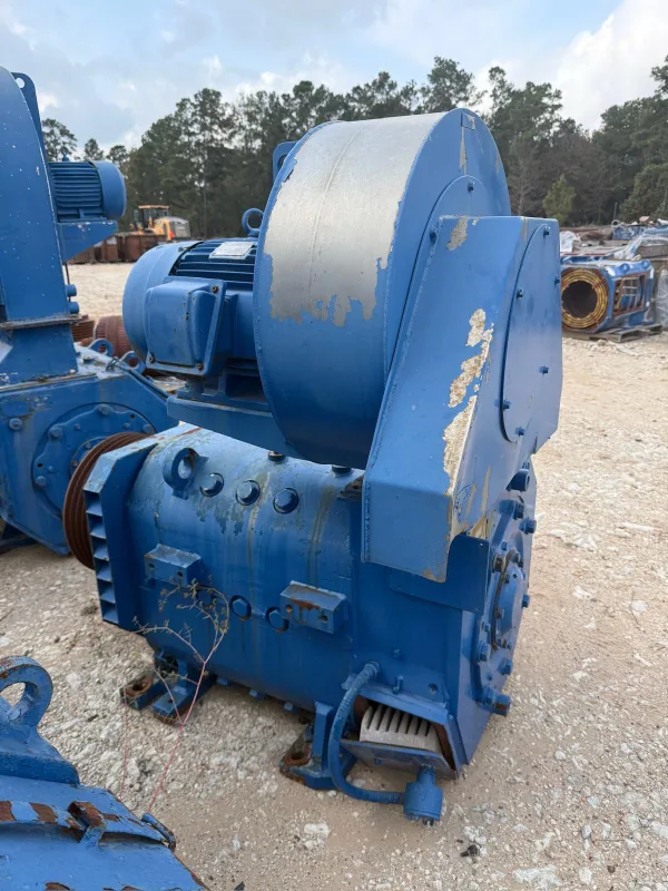 GE The 752 High-Torque DC drilling motor with 2800 SCFM airflow and temperature rise of 155 °C at 40 °C ambient