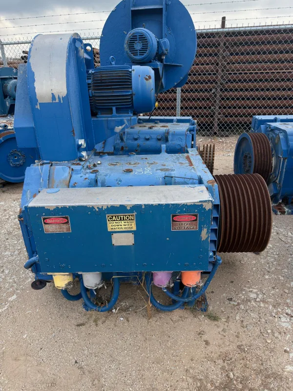 GE The 752 High-Torque DC drilling motor with 2800 SCFM airflow and temperature rise of 155 °C at 40 °C ambient