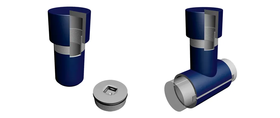 Threaded Plug Linestop Fittings (Transmission)